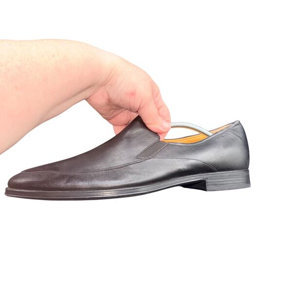 Bally Thor 130 Black Leather Slip On Loafers Men’s US 8.5 D EU 7.5 Switzerland main image 8